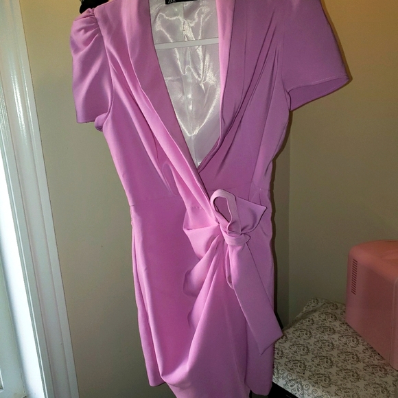 Zara pink romper dress.  Brand new condition - Picture 3 of 3